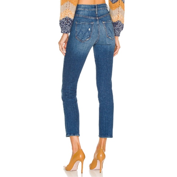 NWOT Mother The Swooner Rascal Ankle | wash:  Where is My Mind? Size 25 - Picture 2 of 11